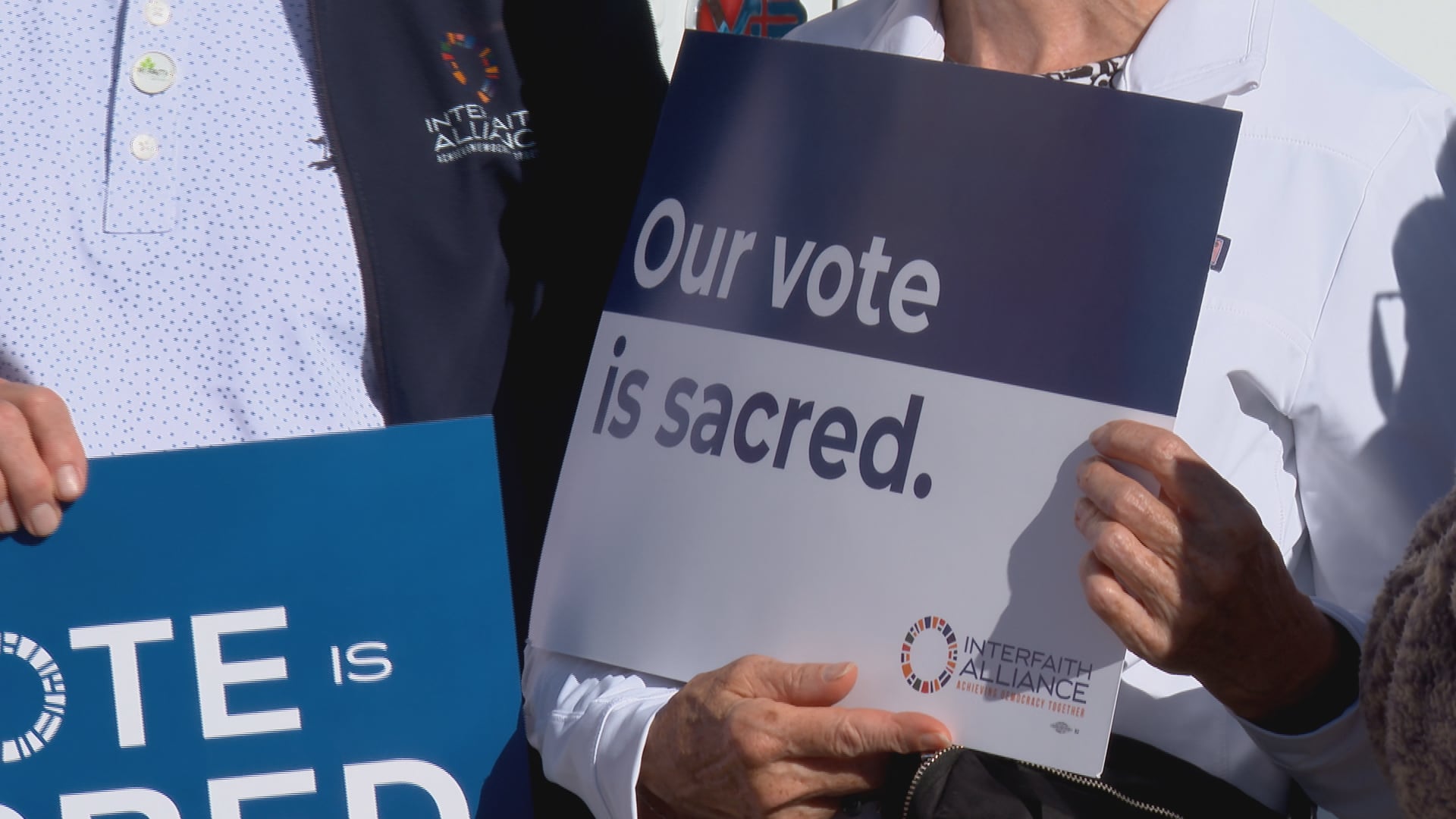 ‘The vote is sacred’ bus tour starts in Omaha