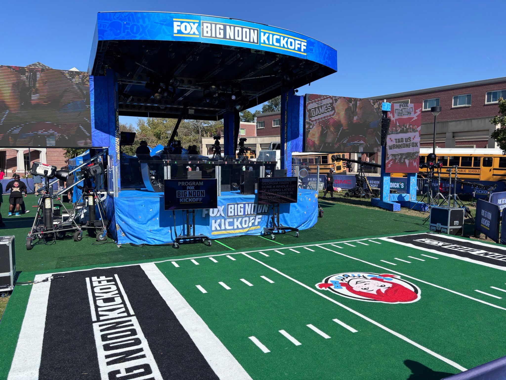 FOX college football show broadcasts from Lincoln on Saturday