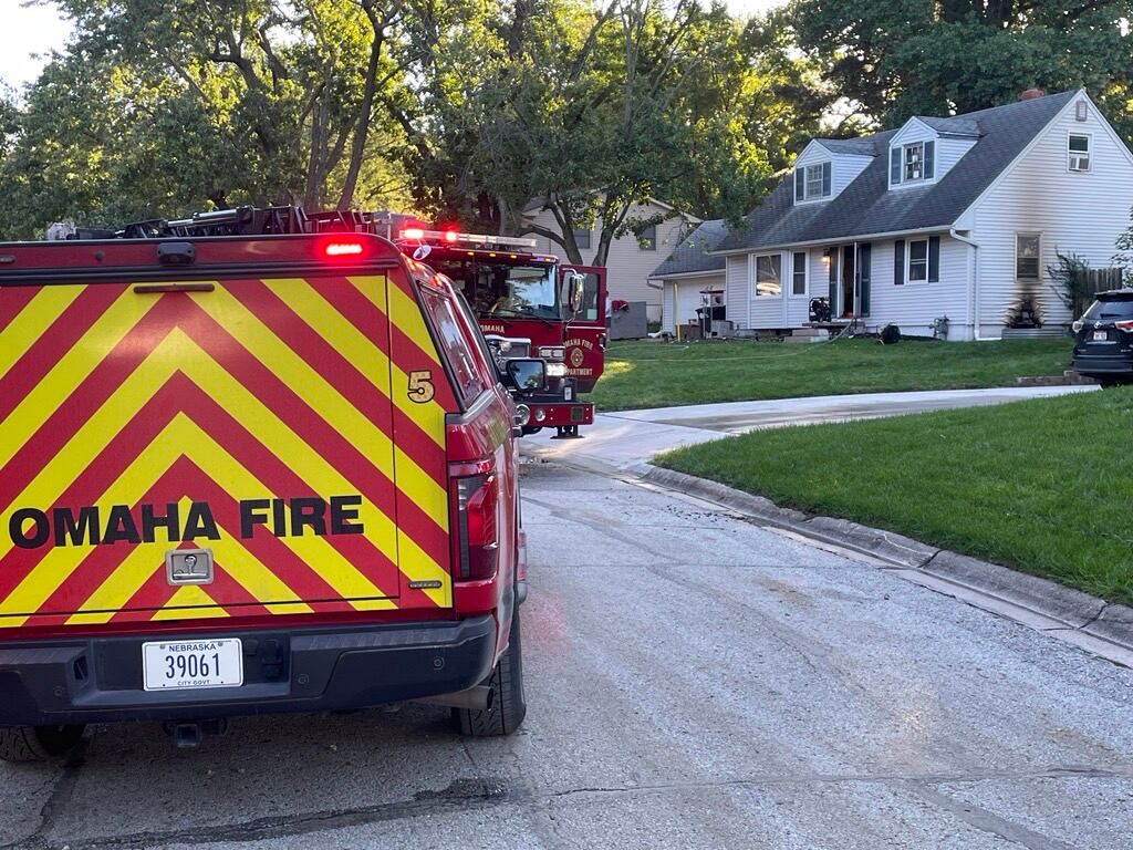 Crews investigate cause of basement fire in Omaha