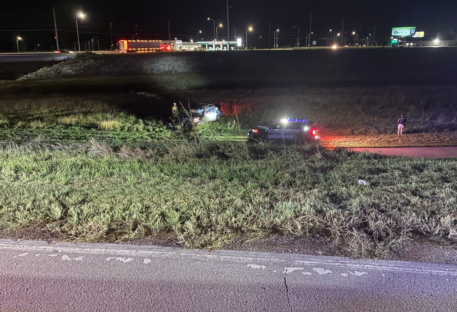 Driver flees Norfolk crash, passenger airlifted to hospital
