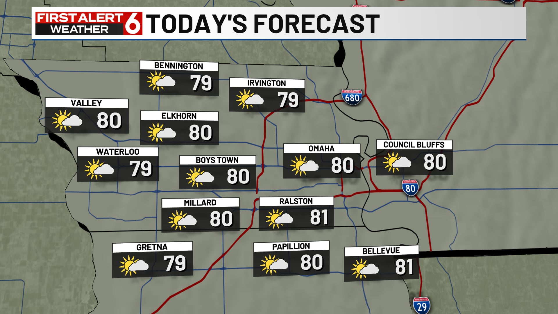 Nebraska enjoys warm Friday before weekend rain arrives