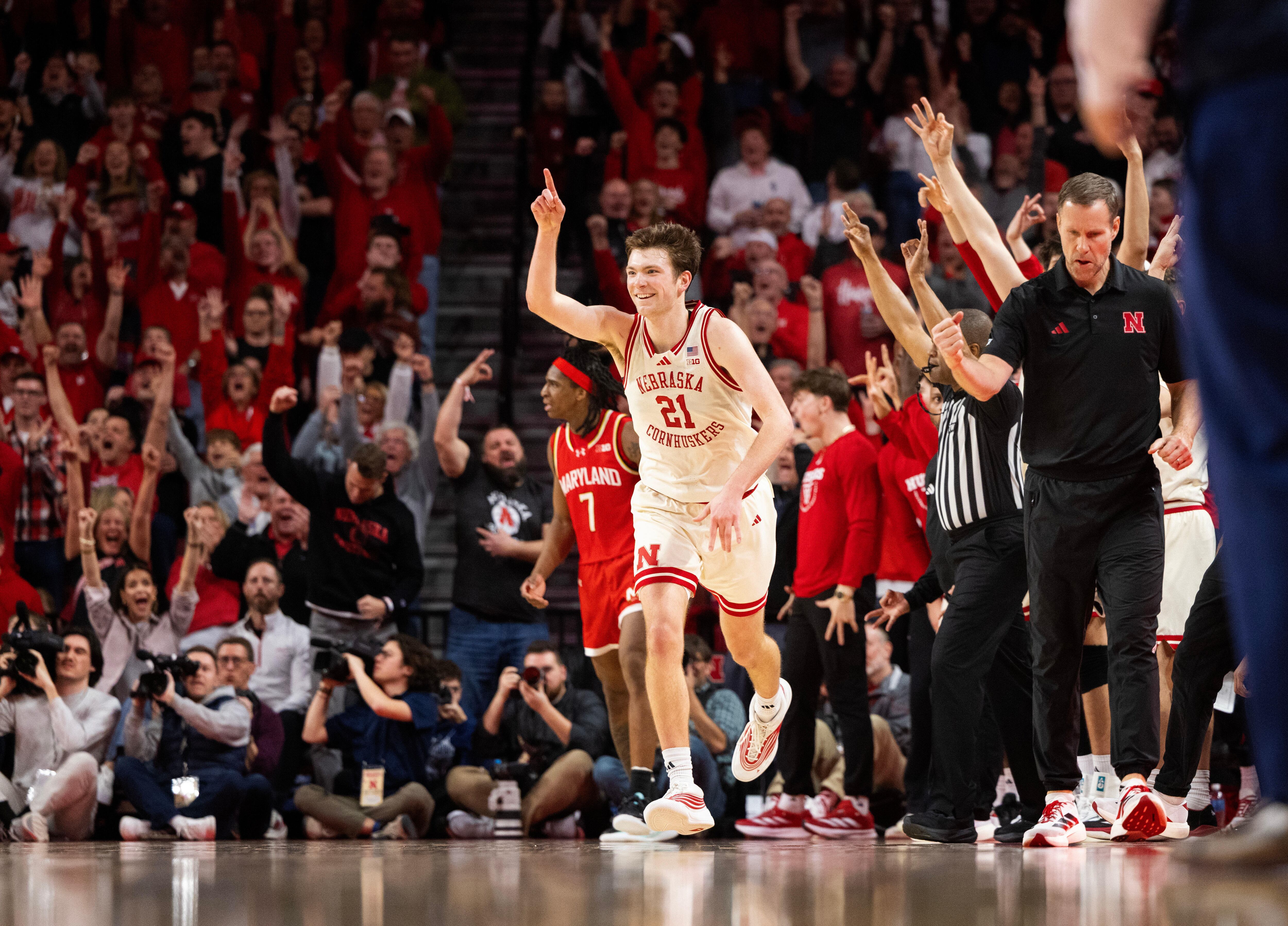 Nebraska basketball set for record 30 national TV appearances