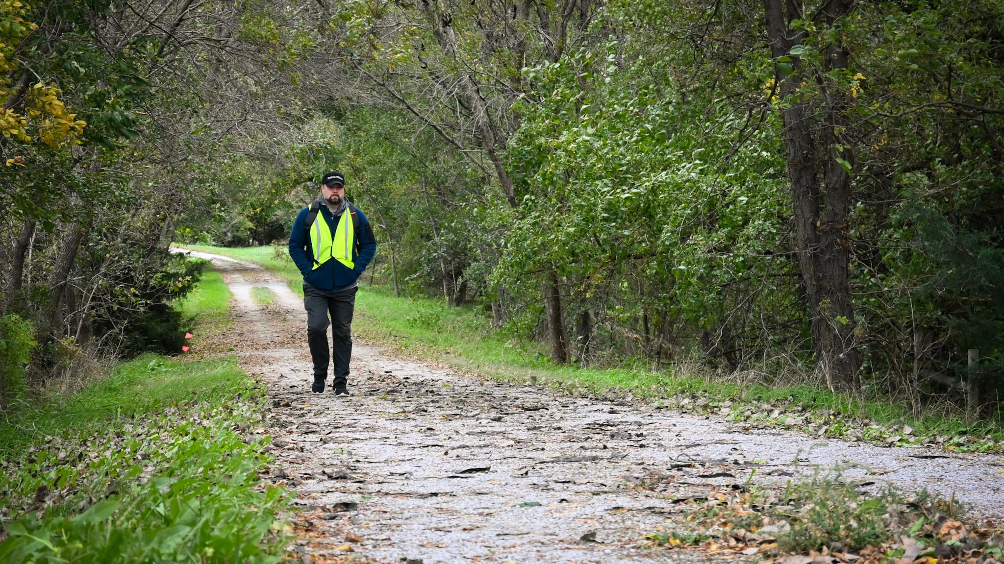 Man walks Omaha to Lincoln to honour missing woman Regina Bos