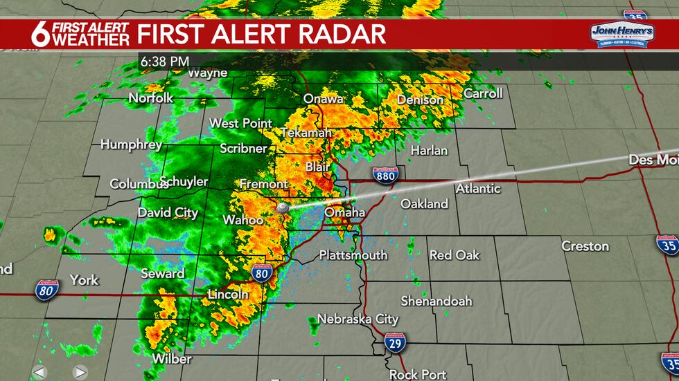 6:38PM Radar