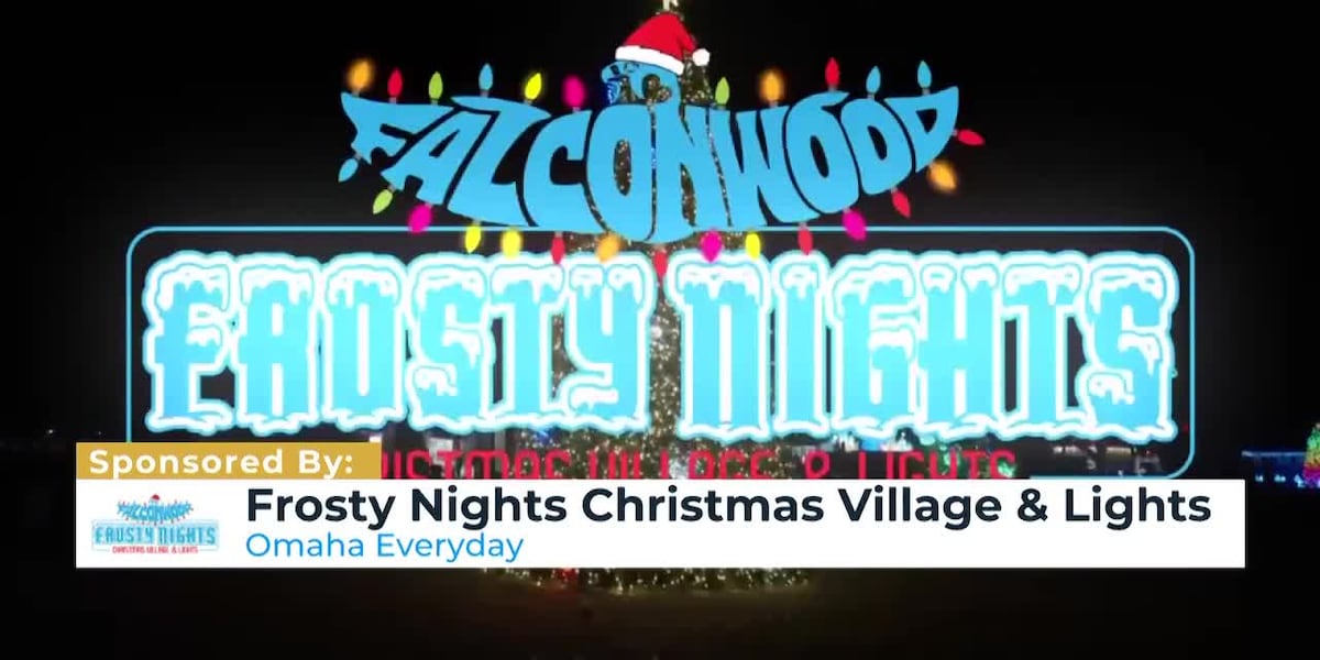 Omaha Everyday: Falconwood Frosty Nights Christmas Village & Lights