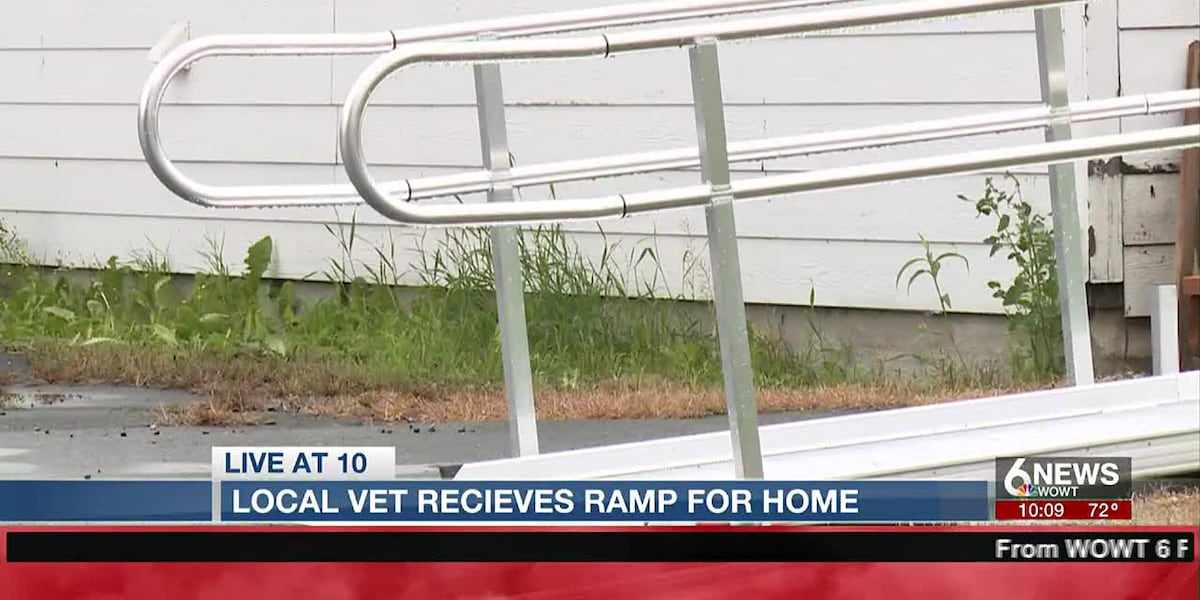 Omaha Ramp Omaha veteran to receive free mobility ramp from nonprofit