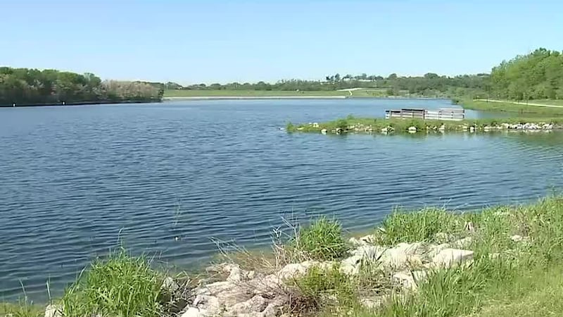 Lake Cunningham in Omaha, Neb.