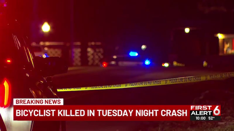 A bicyclist has died after being hit by a vehicle near 32 Avenue and Hickory Street Tuesday...