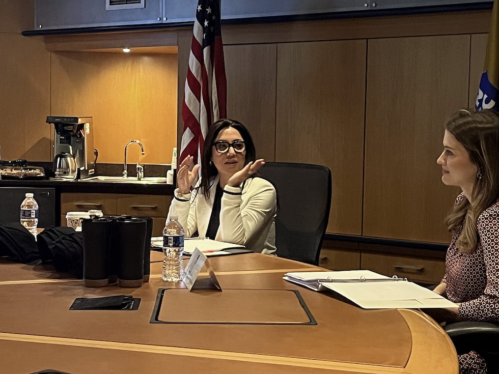 U.S. Labor Secretary Chavez-DeRemer came to Omaha on Wednesday for a tour of Union Pacific’s...