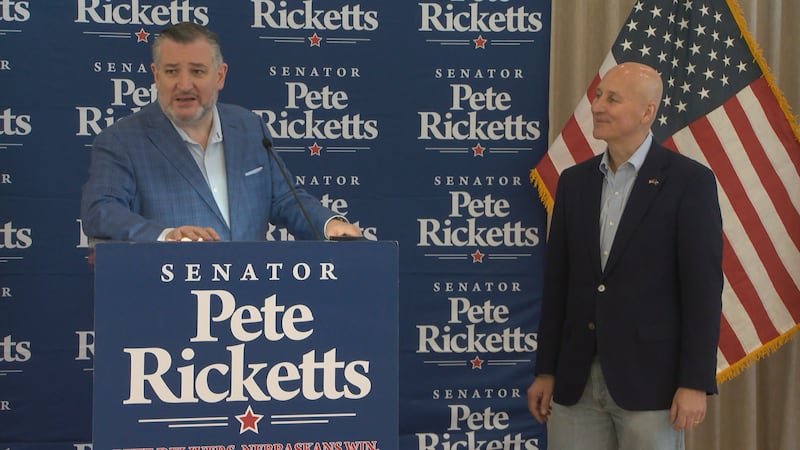 Texas Sen. Ted Cruz visited Lincoln on Friday for a GOP rally at the Lincoln Country Club,...