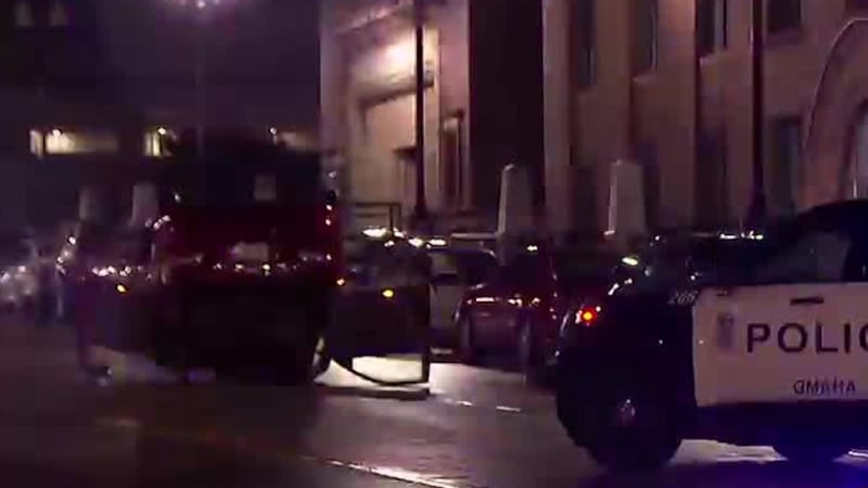 One person is in the hospital after a rollover crash in the Old Market area in Omaha.