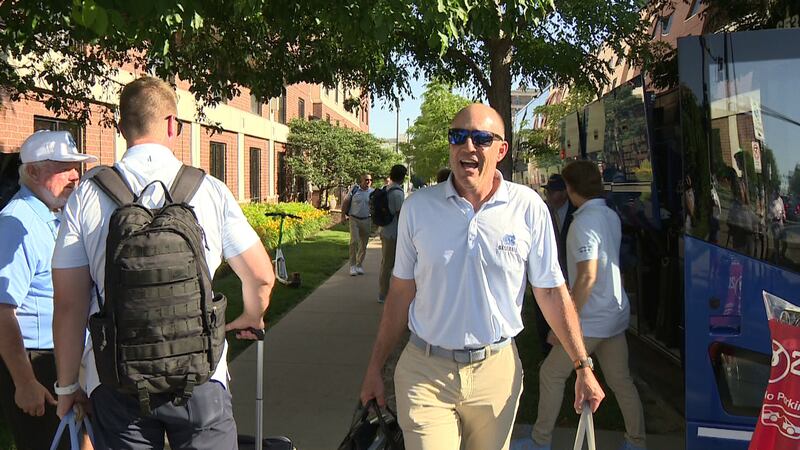North Carolina baseball arrived in Omaha Tuesday evening ahead of the program's 12th College...