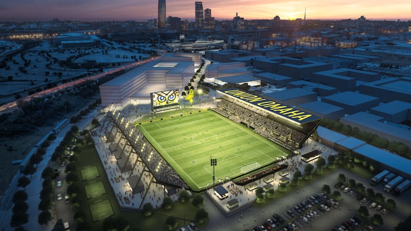 Union Omaha stadium render