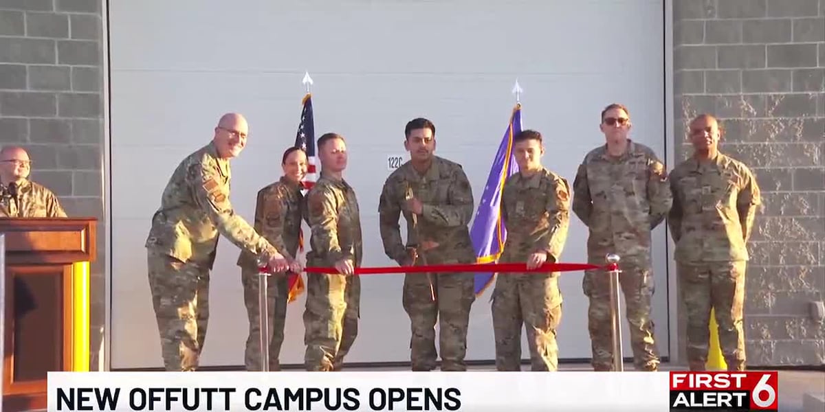Col Gray Offutt Offutt Air Force Base opens new Logistics Readiness Squadron campus