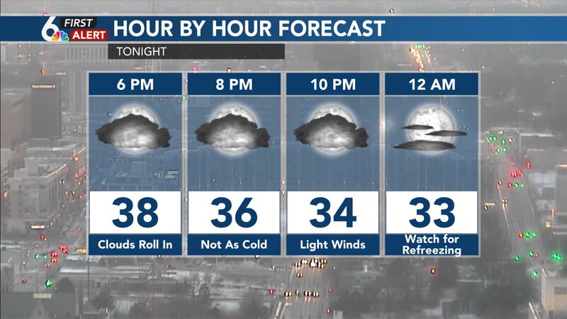David Weather Map David's Forecast - Warmth continues into Sunday