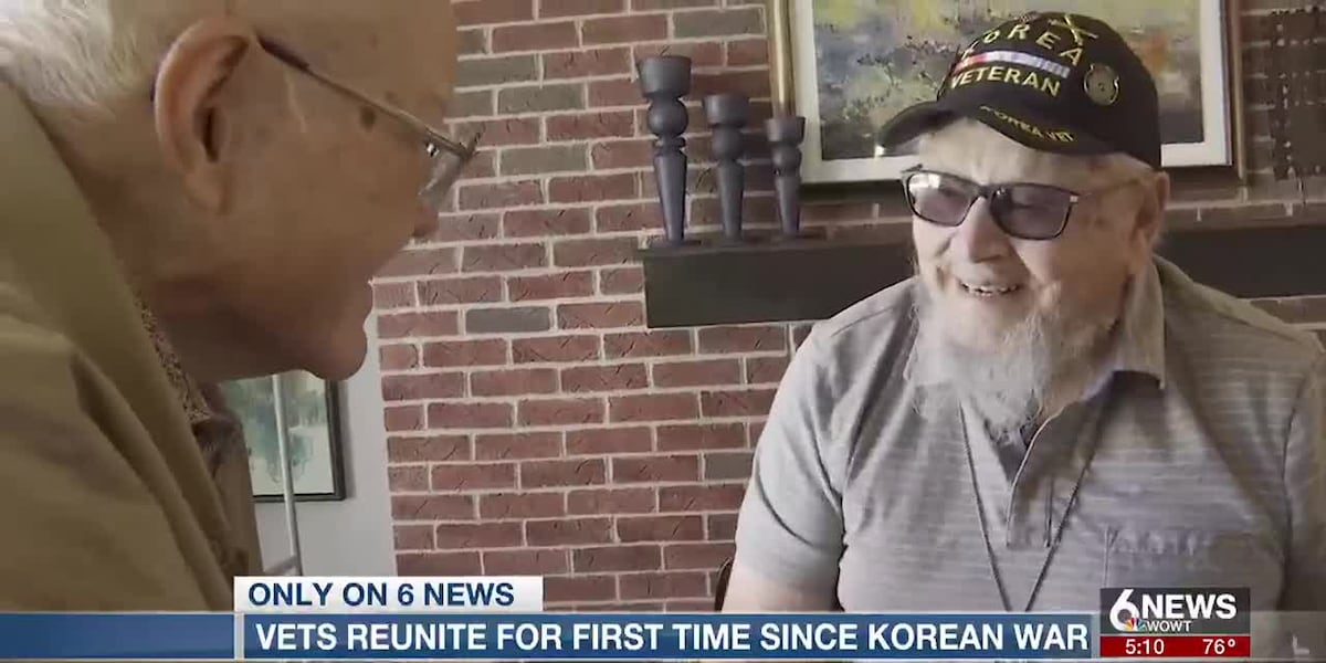 Clinton Poley EXCLUSIVE: Iowa vets reunite for first time since Korean War