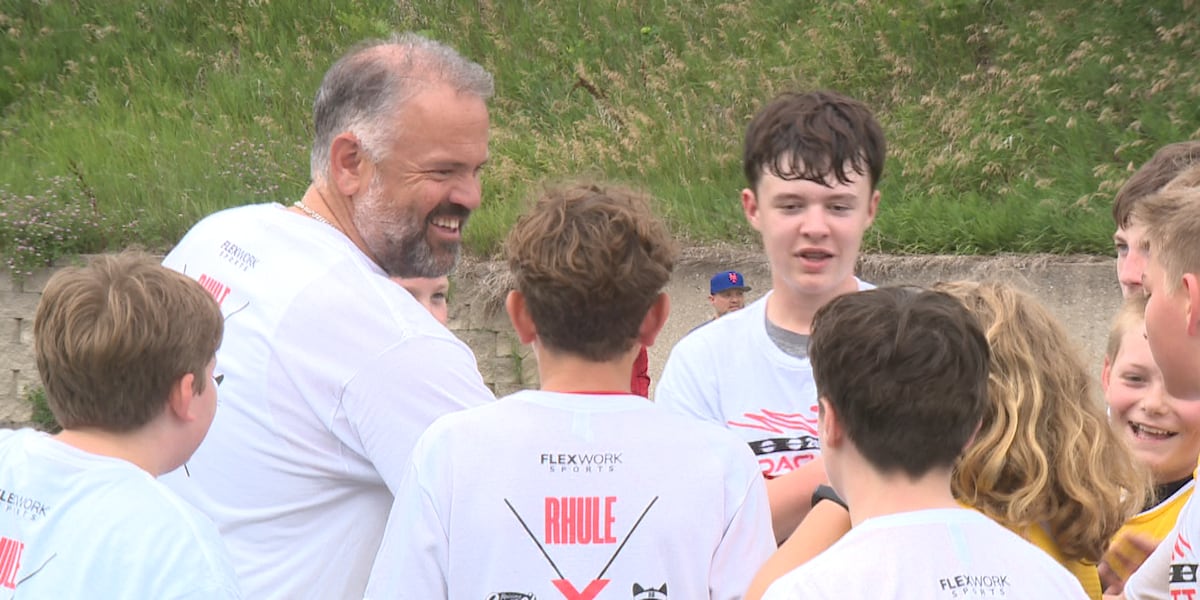 Matt Rhule hosts youth football camp in Omaha through FlexWork Sports