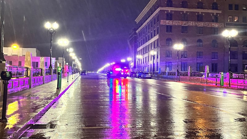 Police are on the scene at 10th and Jones streets in Omaha.