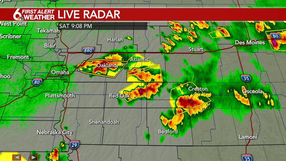 David Weather Map David’s Evening Forecast - Storms moving east, quiet overnight