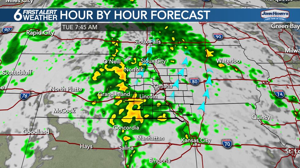 David Weather Map David’s Morning Forecast - Still feeling like summer, storms by Tuesday