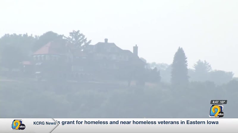 A University of Iowa study, funded by NASA, suggests wildfires are taking a toll on the air...