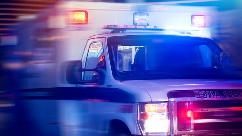 File - generic ambulance lights image