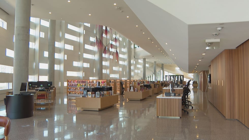오마하 중앙도서관 내부 전경 2