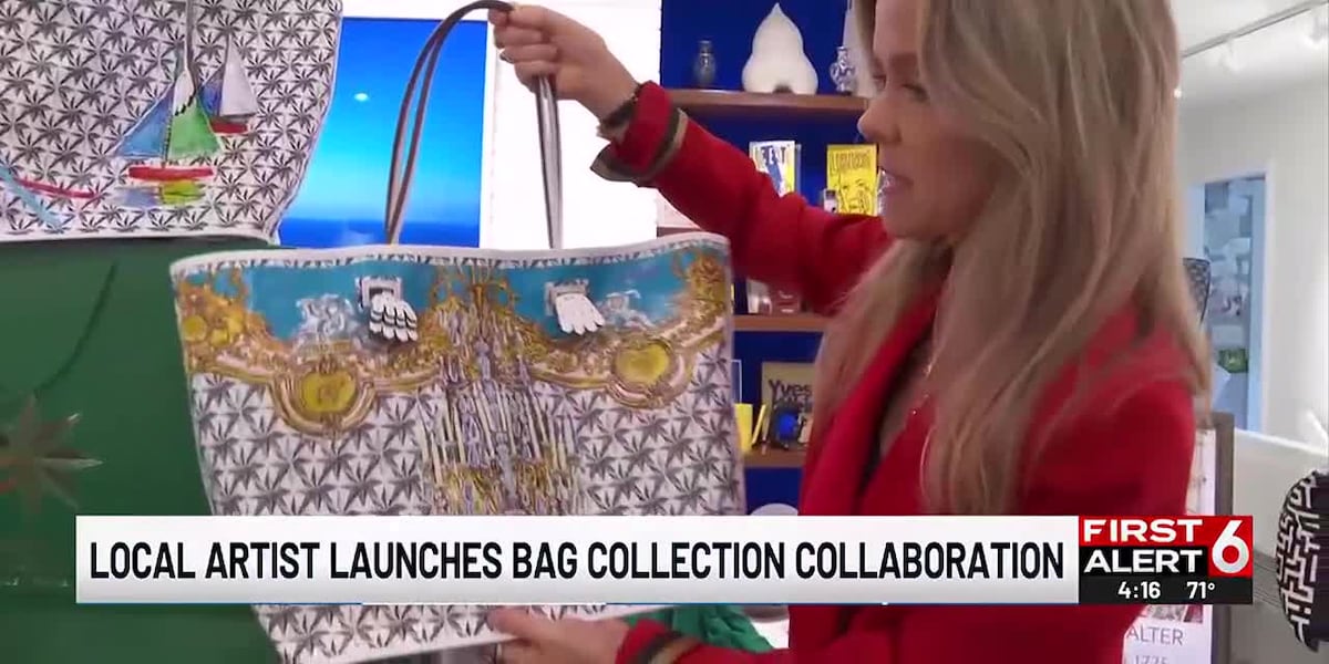 Omaha artist launches designer handbag collaboration with historic French brand Omaha artist launches designer handbag collaboration with historic French brand
