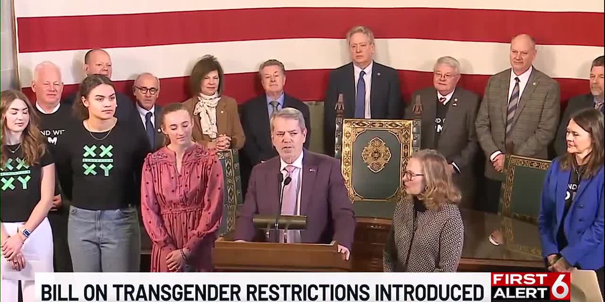 Nebraska athletes express their support for a bill aimed at limiting transgender athletes Nebraska athletes express their support for a bill aimed at limiting transgender athletes