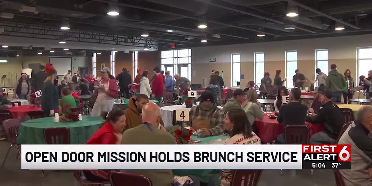 Compassion in Action: Omaha’s Open Door Mission Serves Christmas Day Meals Compassion in Action: Omaha’s Open Door Mission Serves Christmas Day Meals