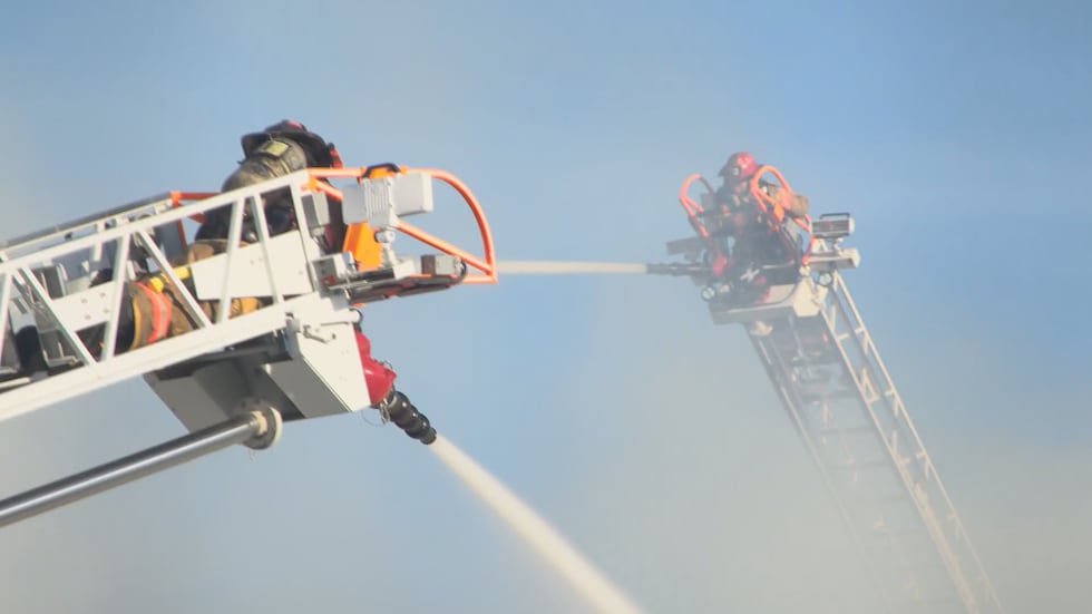 Lincoln Fire and Rescue responded to a fire at the Fairfield by Marriott Inn & Suites in north...