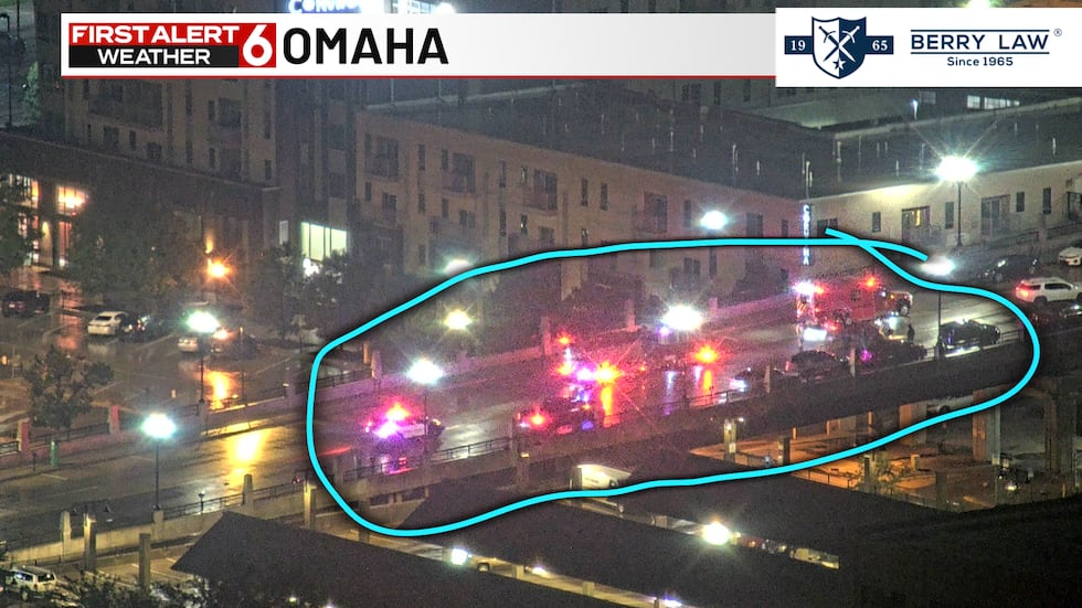 Police responded to the crash near 10th and Jones streets.
