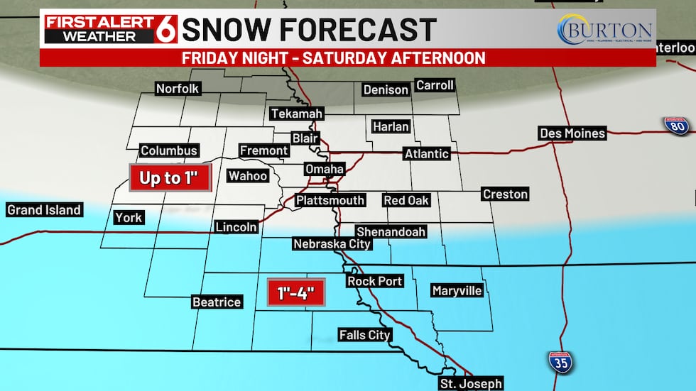 Las nevadas todavía parecen mínimas para el metro mientras se encuentran más al sur de la I-80.