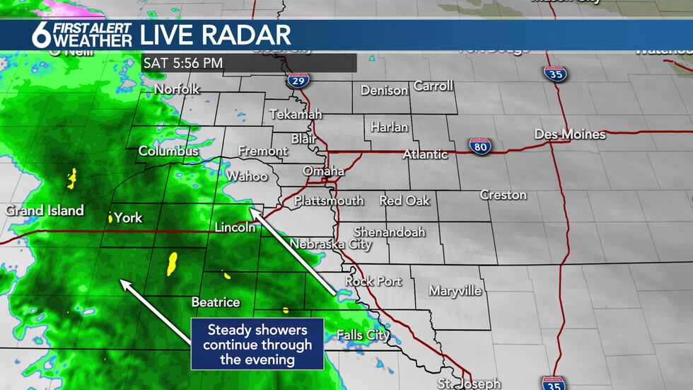 Weather In Nebraska 6 First Alert Weather Day: Rounds of snow continue, wind cranks up into ...