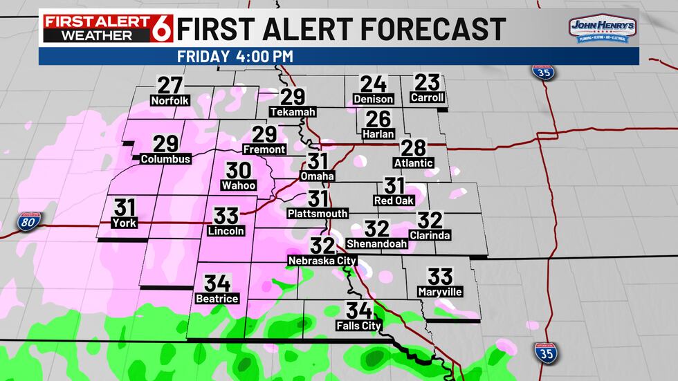 FIRST ALERT 6 WEATHER DAY: Slick mess of freezing drizzle could impact ...