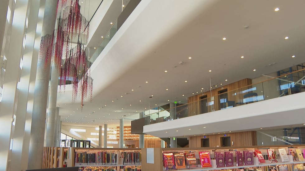 오마하 중앙도서관 내부 전경 1