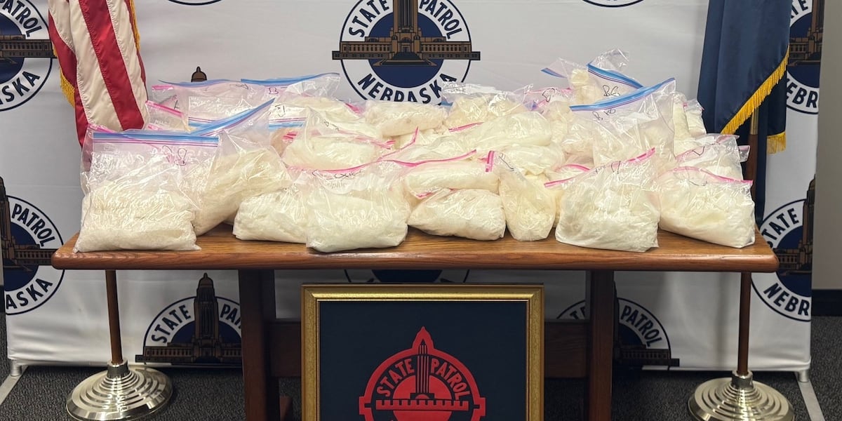 Georgia woman arrested after Nebraska authorities find 130 pounds of meth in car Georgia woman arrested after Nebraska authorities find 130 pounds of meth in car