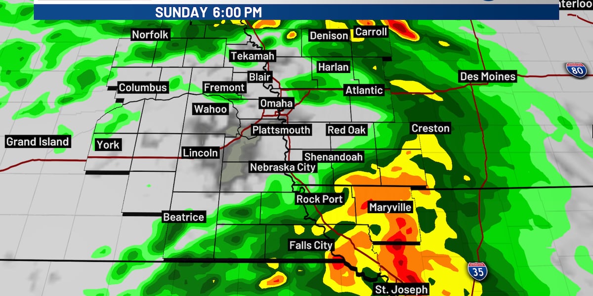 Emily's First Alert 6 Forecast - Tracking storms through Sunday evening, another round overnight