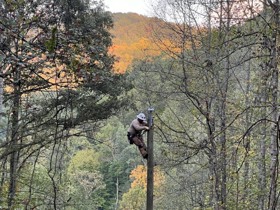 OPPD sent crews to the Appalachian Mountains to assist in power restoration efforts after...