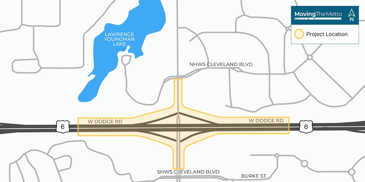 Nebraska Diamond Sign Nebraska DOT to install ‘diverging diamond’ interchange in West Omaha