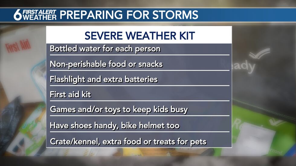 Heavyweather Checklist STORM WEEK: Preparing for severe weather season