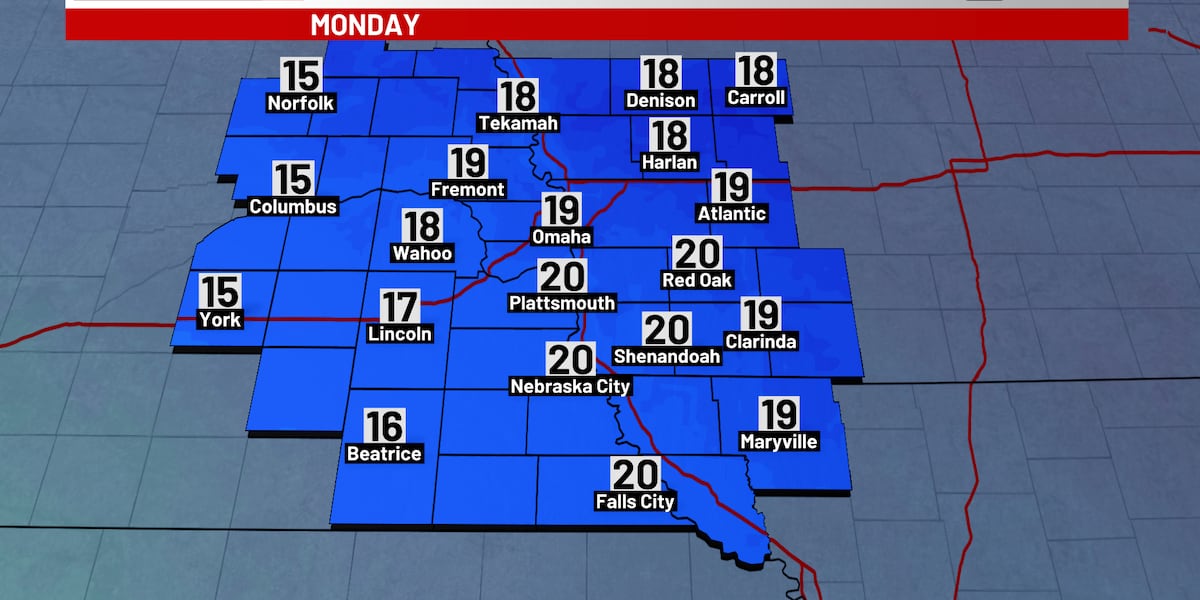 FIRST ALERT 6 WEATHER DAY - Another hard freeze tonight, intense cold early Monday