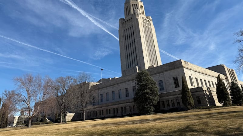 The Nebraska State Capitol.