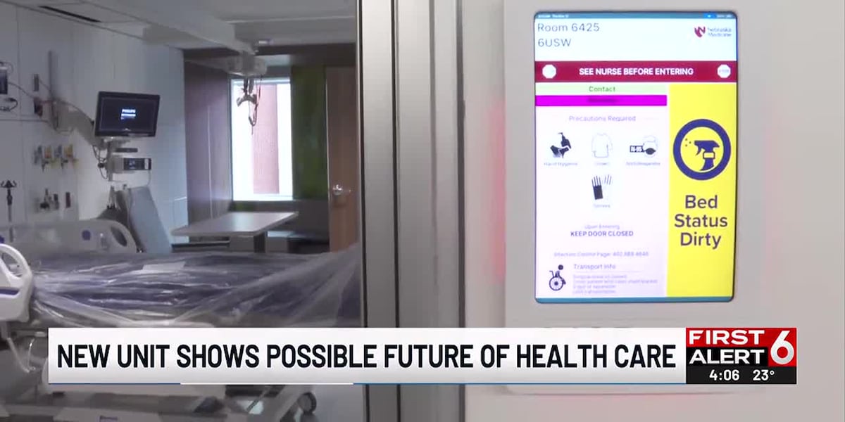 New unit at Nebraska Medicine integrates technology like AI into patient care New unit at Nebraska Medicine integrates technology like AI into patient care