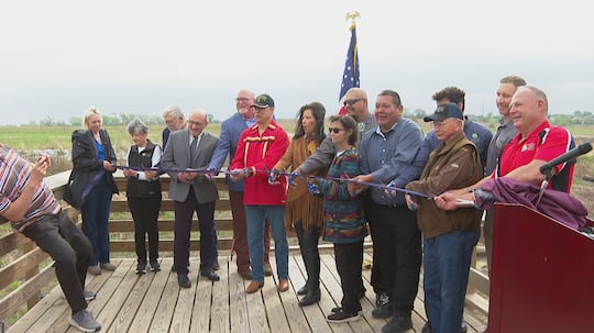 A new recreation area opened Thursday in Gretna, honoring a notable Nebraska Native American...