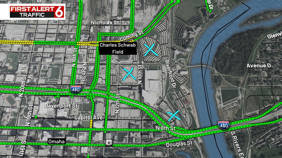 Parking for CHI Health Center