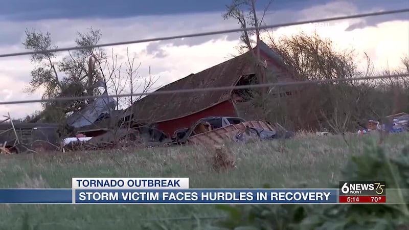 WOWT Waterloo NE tornado damage