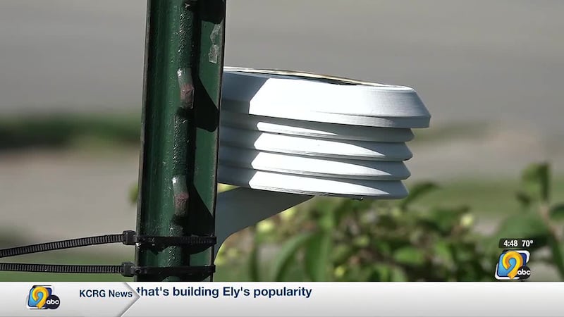 New technology from the University of Iowa can help people monitor the weather and soil...