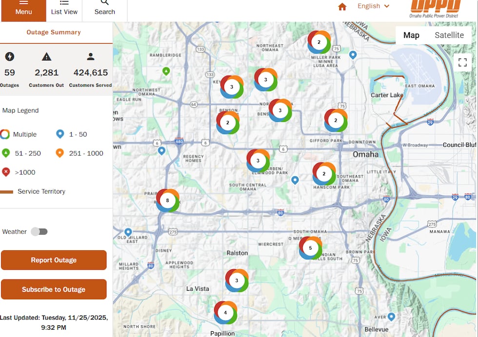 Nppd Map Nov. 26 headlines: Harney Street bridge to reopen, Trump endorses Gov ...