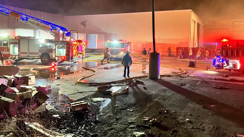 Omaha Fire responds to three-alarm fire